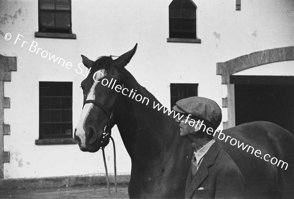 KILLEEN CASTLE   LORD FINGAL WITH HORSE